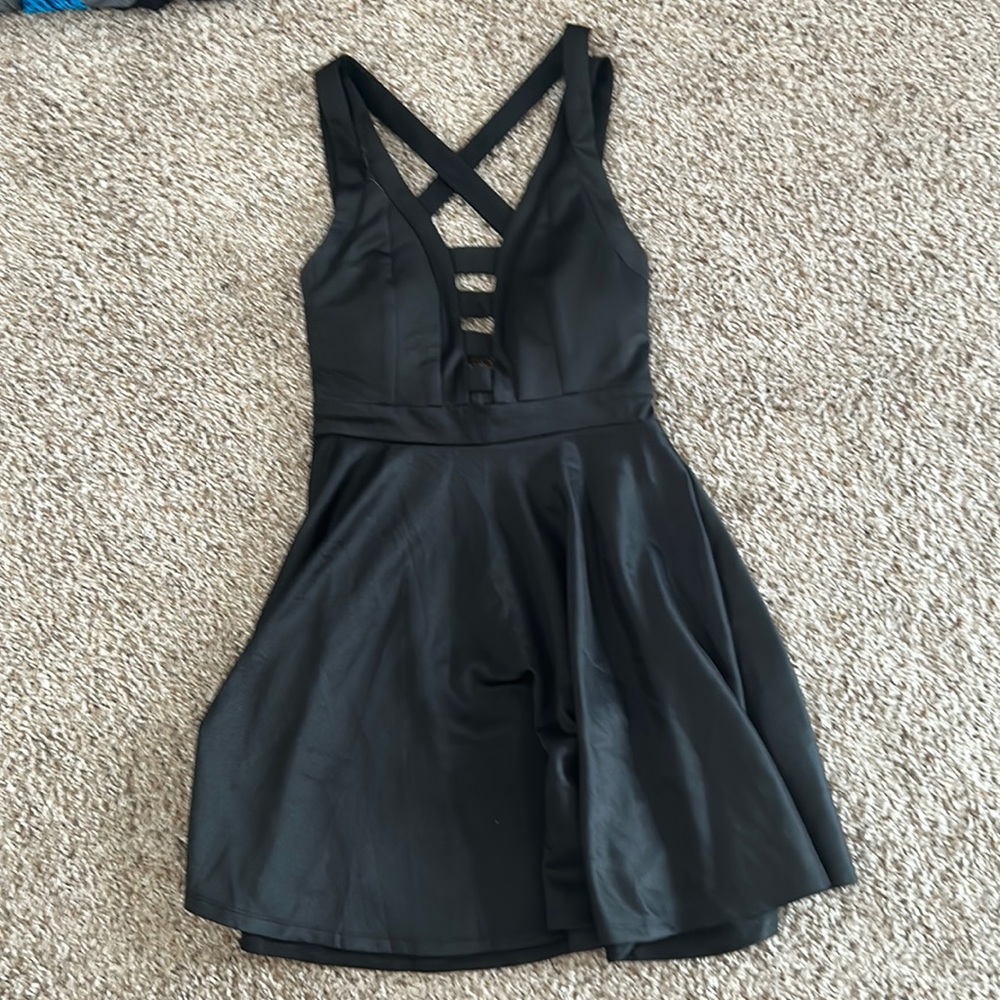 black dress